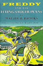 Book Cover for Freddy and the Flying Saucer Plans