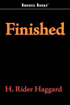 Book Cover for Finished