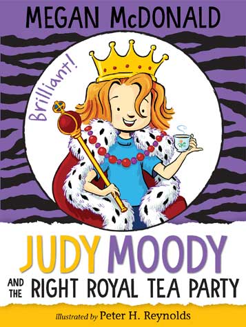 Book Cover for Judy Moody and the Right Royal Tea Party