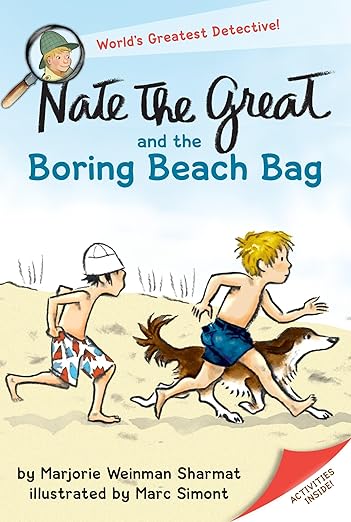 Book Cover for Nate the Great and the Boring Beach Bag