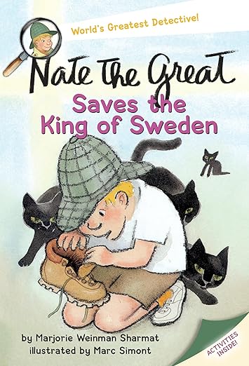 Book Cover for Nate the Great Saves the King of Sweden