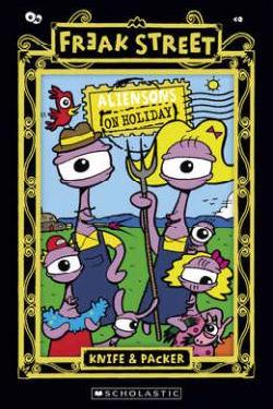 Aliensons on Holiday Book Cover for Aliensons on Holiday