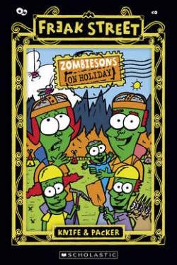 Zombiesons on Holiday Book Cover for Zombiesons on Holiday