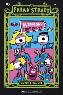 Aliensons' Time Machine Book Cover for Aliensons' Time Machine