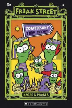 Zombiesons' Time Machine Book Cover for Zombiesons' Time Machine