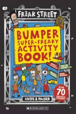 Freak Street Bumper Super-Freaky Activity Book Book Cover for Freak Street Bumper Super-Freaky Activity Book